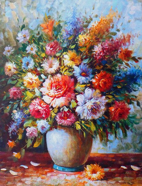 Tablou canvas: Shih-feng Chen, crizanteme